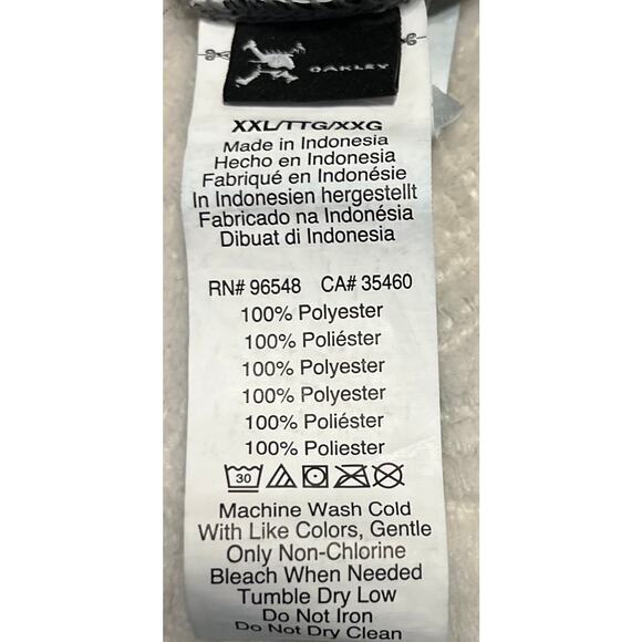 OAKLEY SHORT SLEEVE POLO SHIRT, MENS, XXL, HEATHER GREY, WORK, PLAY, SPORTS - Picture 12 of 12